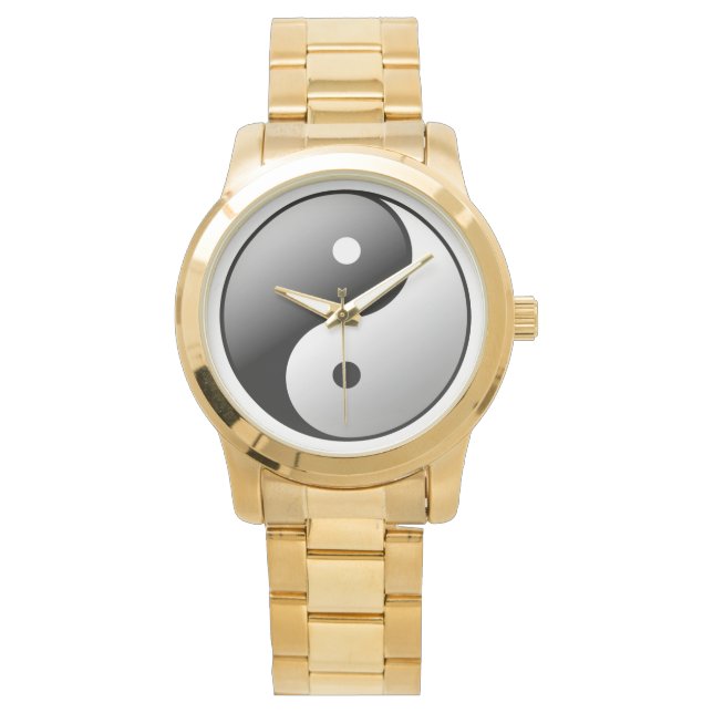 Yin Yang Horloge (Voorkant)