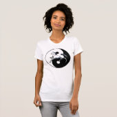 Yin Yang Horse Symbol Shirt (Voorkant volledig)