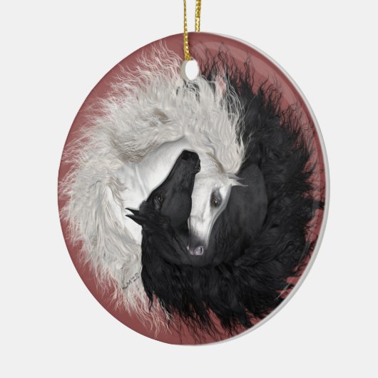 Yin Yang Horses Ornament (Links)