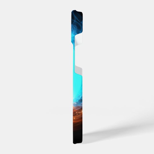 Yin Yang Ice en Fire sacred iPhone Hoesje (Linkerkant)