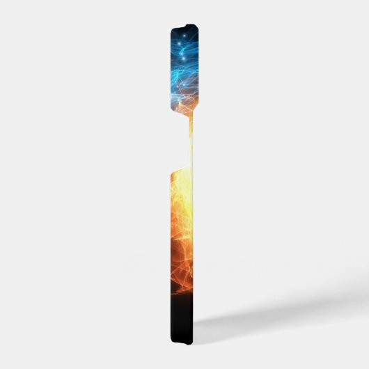 Yin Yang Ice en Fire sacred iPhone Hoesje (Rechterkant)