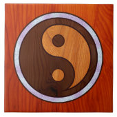 Yin-Yang Inlay Tegeltje (Voorkant)