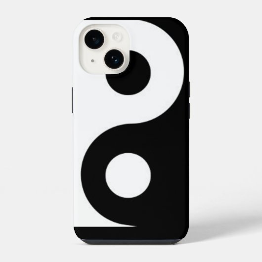 Yin Yang iPhone Hoesje (Achterkant)