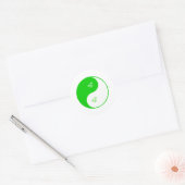 Yin Yang Irish Ronde Sticker (Envelop)