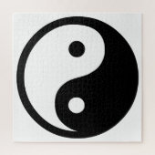 Yin Yang Jigzaag Puzzle Legpuzzel (Verticaal)