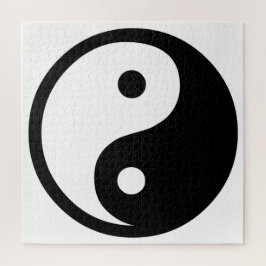 Yin Yang Jigzaag Puzzle Legpuzzel