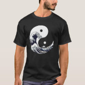 Yin yang Kanagawa T-shirt (Voorkant)