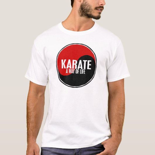 Yin Yang Karate 1 T-shirt (Voorkant)