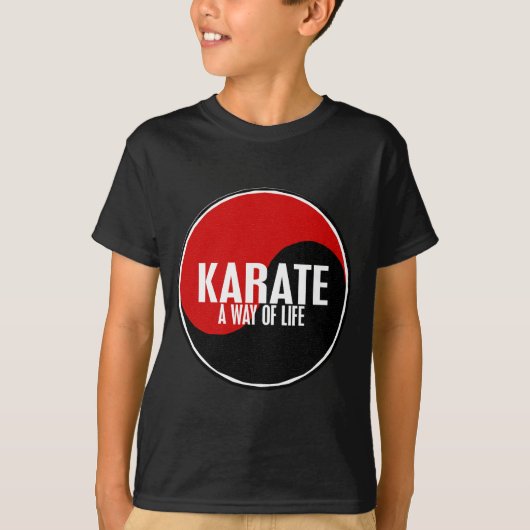 Yin Yang Karate 1 T-shirt (Voorkant)