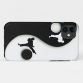 Yin & Yang Karate Hoesje-Mate iPhone 5 Hoesje (Achterkant (horizontaal))