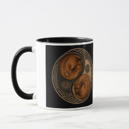 Yin‑Yang Keltische RR-mok – Harmonie in elke slok Mok