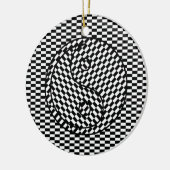 Yin Yang Keramisch Ornament (Links)
