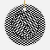 Yin Yang Keramisch Ornament (Achterkant)