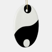 Yin Yang Keramisch Ornament (Rechts)