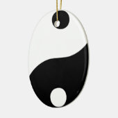 Yin Yang Keramisch Ornament (Links)