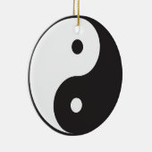 Yin Yang Keramisch Ornament (Rechts)