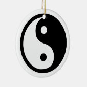 Yin Yang Keramisch Ornament (Rechts)