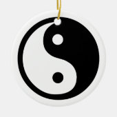 Yin Yang Keramisch Ornament (Voorkant)
