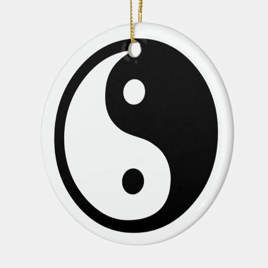 Yin Yang Keramisch Ornament (Links)