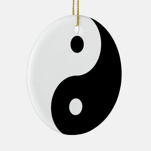 "YIN YANG" KERAMISCH ORNAMENT (Rechts)
