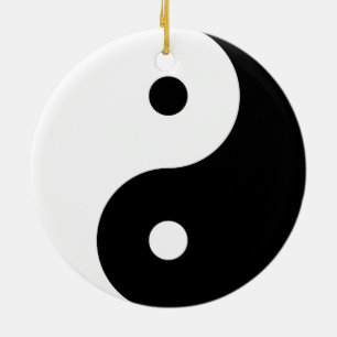 "YIN YANG" KERAMISCH ORNAMENT