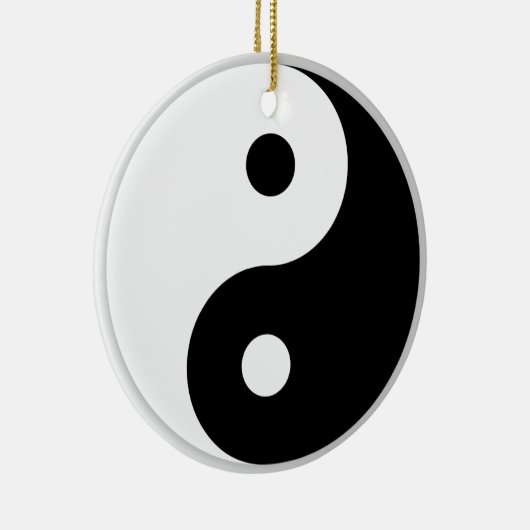 Yin & Yang Keramisch Ornament (Rechts)