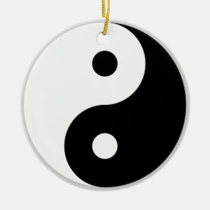 Yin & Yang Keramisch Ornament