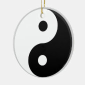 Yin & Yang Keramisch Ornament (Links)