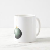 Yin Yang kerstbal Koffiemok (Voorkant rechts)