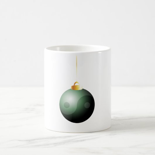 Yin Yang kerstbal Koffiemok (Center)