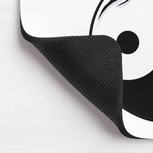 Yin & Yang kerstbal Muismat (Hoek)