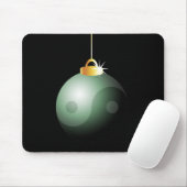 Yin Yang kerstbal Muismat (Met muis)