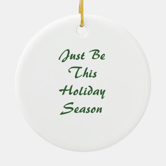 Yin & Yang kerstversiering Keramisch Ornament (Achterkant)