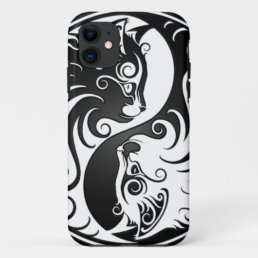 Yin Yang Kittens Case-Mate iPhone Case (Achterkant)