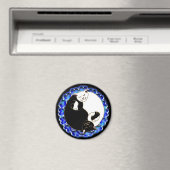Yin Yang kittens magneet (Insitu (Vaatwasser))