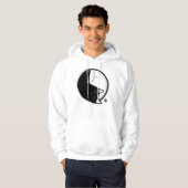Yin & Yang Kitties Hoodie (Voorkant volledig)