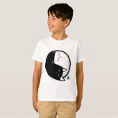 Yin & Yang Kitties T-shirt (Voorkant volledig)