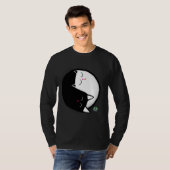 Yin & Yang Kitties T-shirt (Voorkant volledig)
