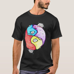 Yin-Yang kleine versie T-shirt