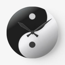 Yin Yang Klok