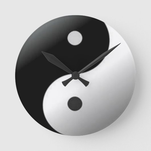Yin Yang Klok (Voorkant)