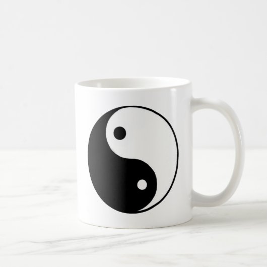 Yin Yang Koffiemok (Rechts)