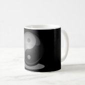 Yin yang koffiemok (Voorkant rechts)