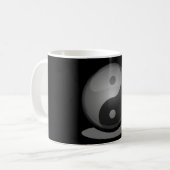 Yin yang koffiemok (Voorkant links)