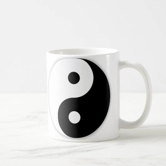 Yin & Yang Koffiemok (Rechts)