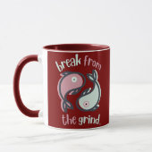 Yin-Yang koffiemok Mok (Links)