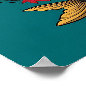 Yin Yang Koi Fish - Japans Poster (Hoek)