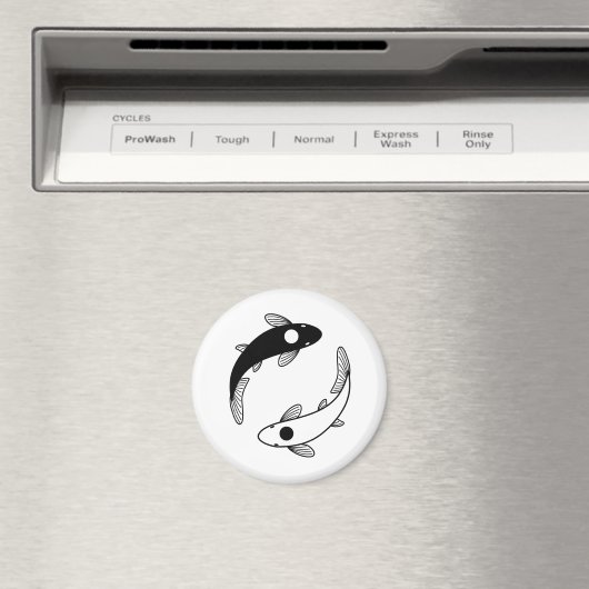 Yin Yang Koi Fish Magneet (Insitu (Vaatwasser))