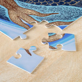 Yin Yang Koi Fish Mandala Legpuzzel (Zijkant)