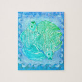 Yin Yang Koi Fish Puzzle Legpuzzel (Verticaal)